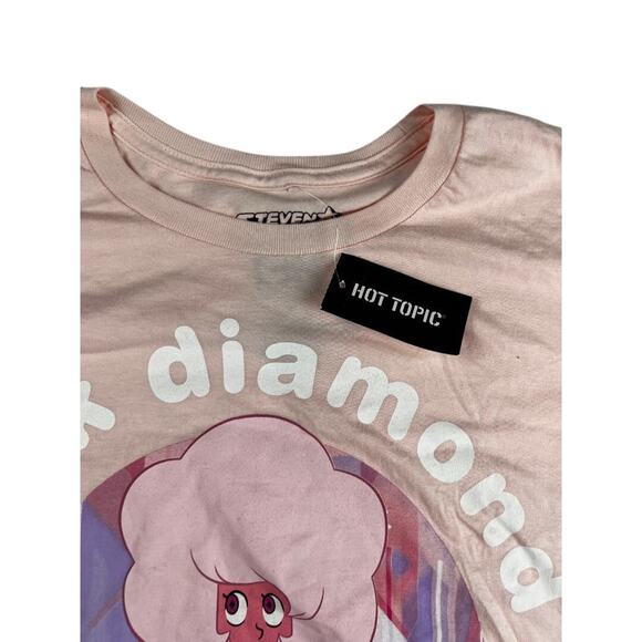Steven Universe Pink Diamond T-Shirt L NWT Cartoon Network Graphic p2/30 - Picture 7 of 9